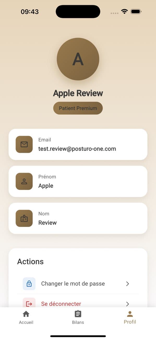 Capture App Store Posturo One 2