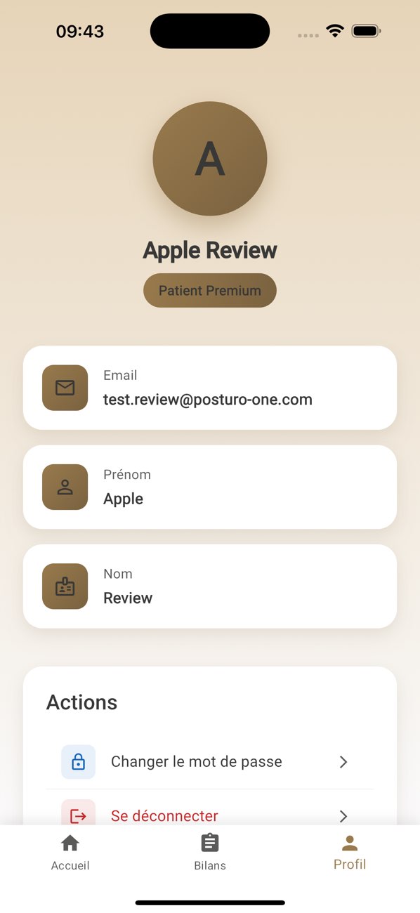 Capture App Store Posturo One 2